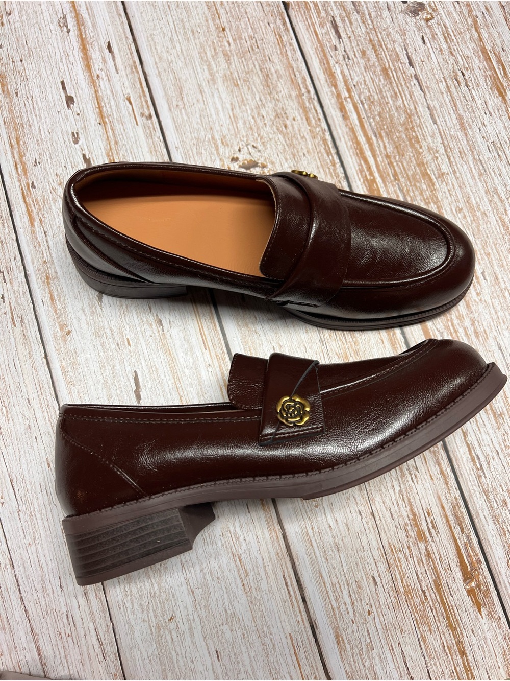Classic Penny Loafers in Dark Brown